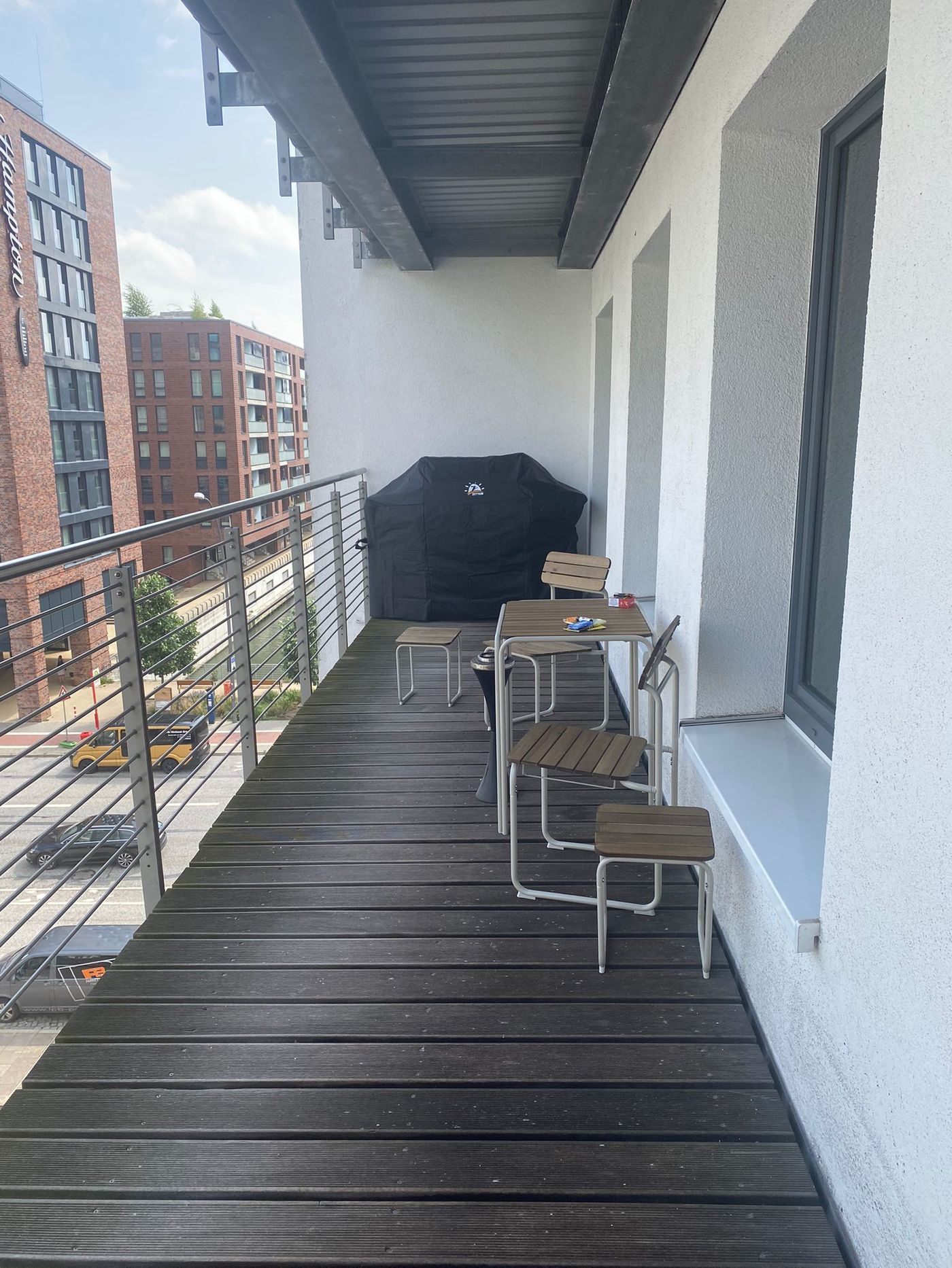 Büro-Balkon Hamburg